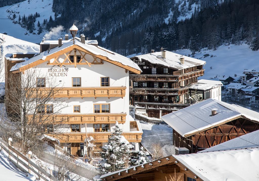 Berghof Soelden - Anno 1588 Appartement Buitenkant foto